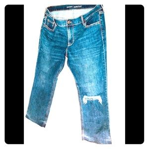 Boyfriend flare jeans